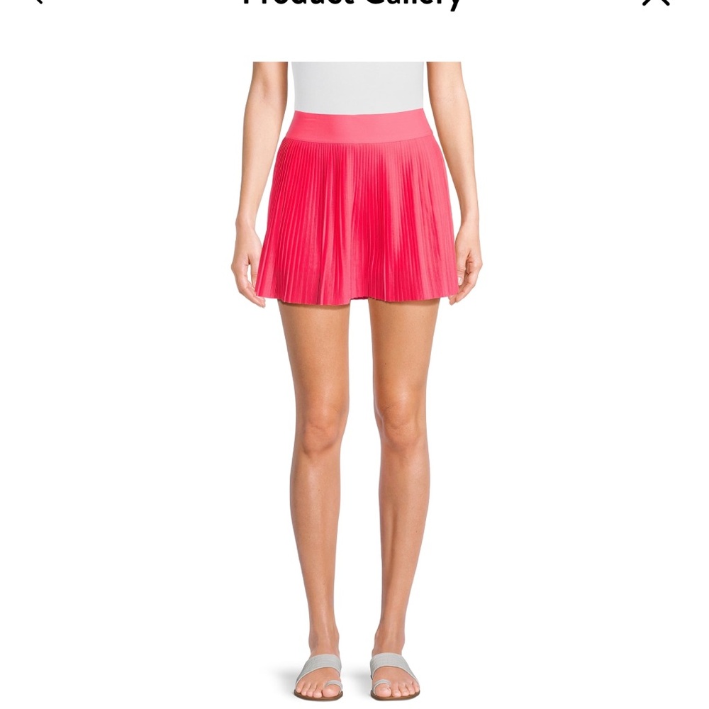 NWT No Boundaries Juniors Pleated Mesh Skort OUT OF STOCK ONLINE